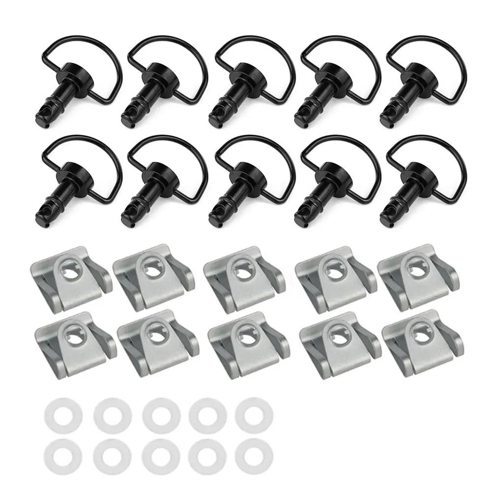 Pour DUCATI MV Agusta Aprilia Yamaha R1 R6 Honda 17mm attaches universelles à dégagement rapide D-RI
