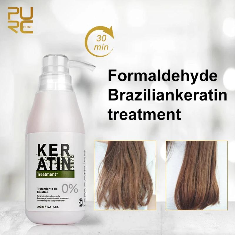 PURC-Formol brésilien KerBrian pour le traitement des cheveux, lissage, lissage, 0%, 5%, 8%, 12%, 30