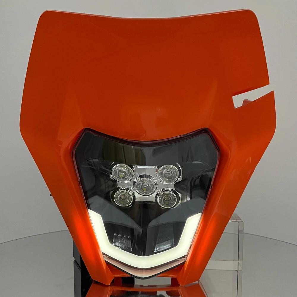 Phare LED de moto pour KTM EXC EXCF SX SXF XC XCF XCW XCFW 125 150 250 300 350 450 530 phare Motocro