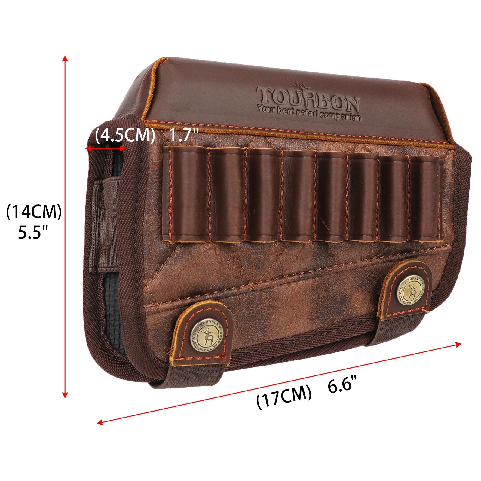 Tourbon cuir et PU repose-joue Riser pistolet buttstock avec cartouches de fusil 243 WIN 270 WIN 308