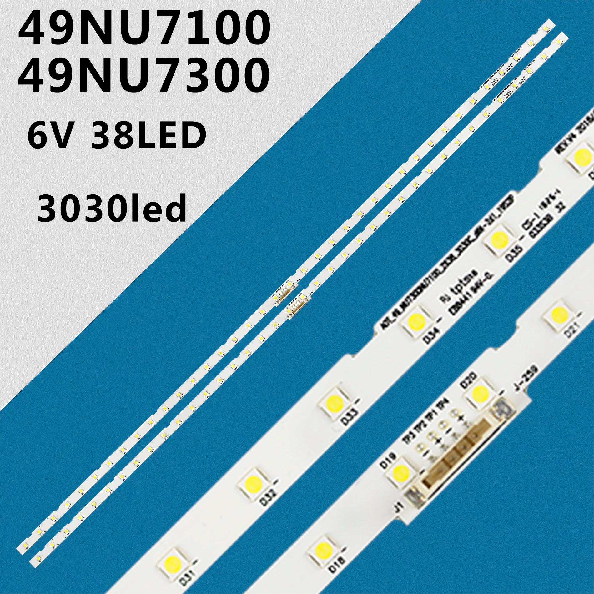 Bande de rétroéclairage LED UE49NU7100 49NU7300 UA49RU7300K BN96-45953A BN96-45953B AOT_49_NU7300_NU