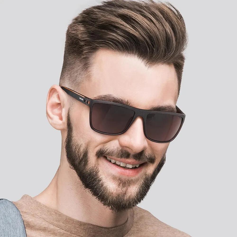 BARCUR Design-Lunettes de soleil polarisées TR90 pour homme et femme, accessoire de sport léger, pro