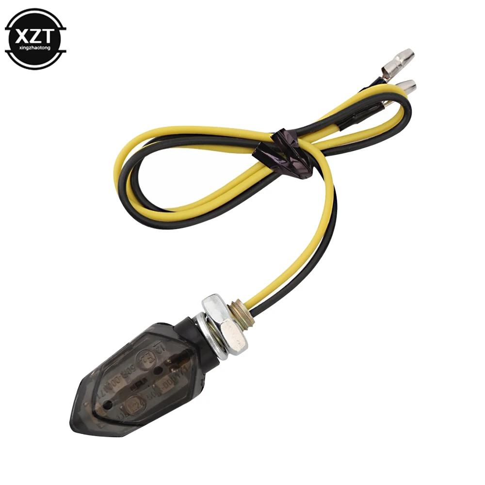 4 pièces moto clignotant indicateur LED universel Kawasaki moto Streetcar Scooter Signal lumineux
