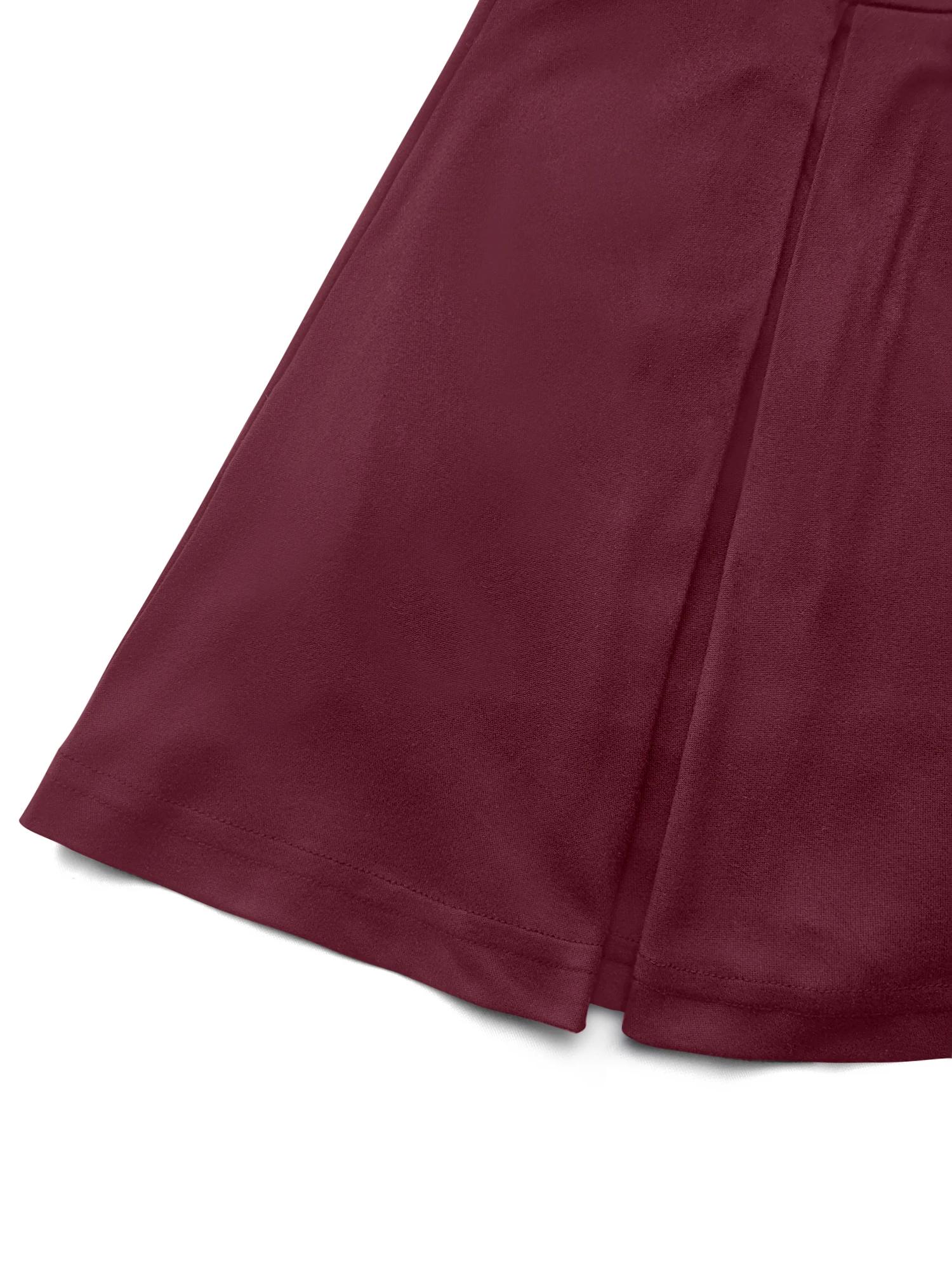 Mini-jupe plissée taille haute anti-transparence, style preppy, coupe ajustée polyvalente, jupe trap