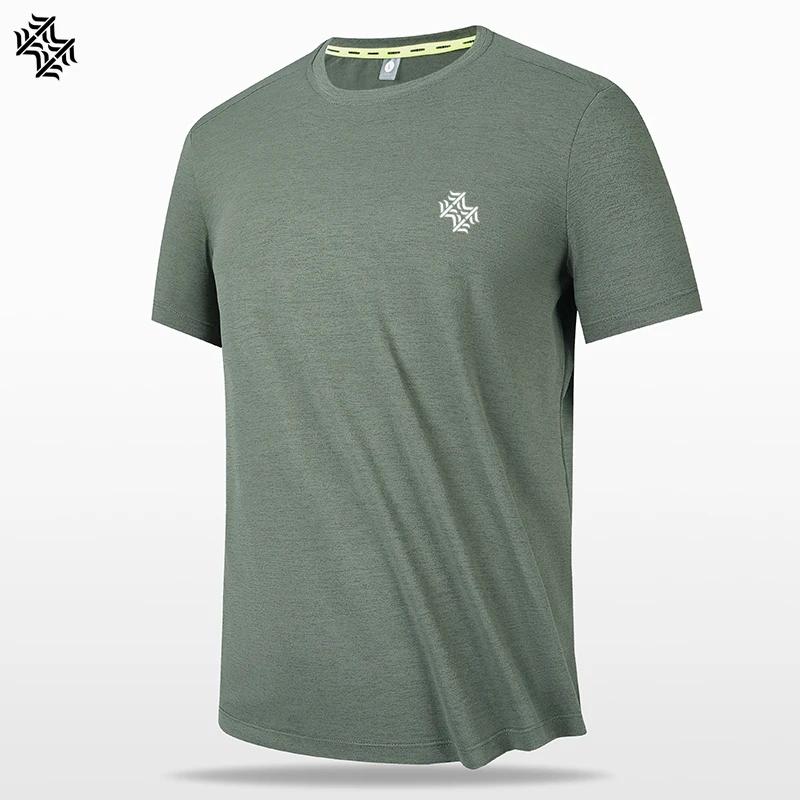 SBWL-T-shirt à séchage rapide pour homme, chemise de protection respirante, soie glacée, randonnée e