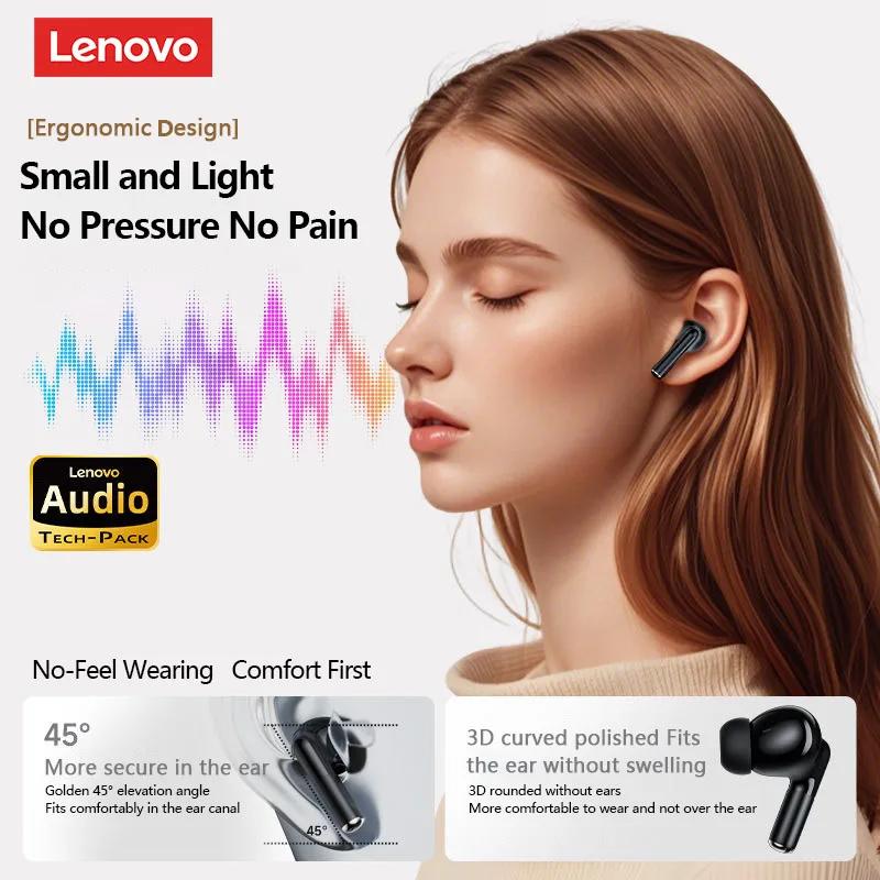 Lenovo LP27 Pro sans fil Bluetooth 5.4 casque Hi-Fi son immersif TWS écouteurs antibruit écouteurs l