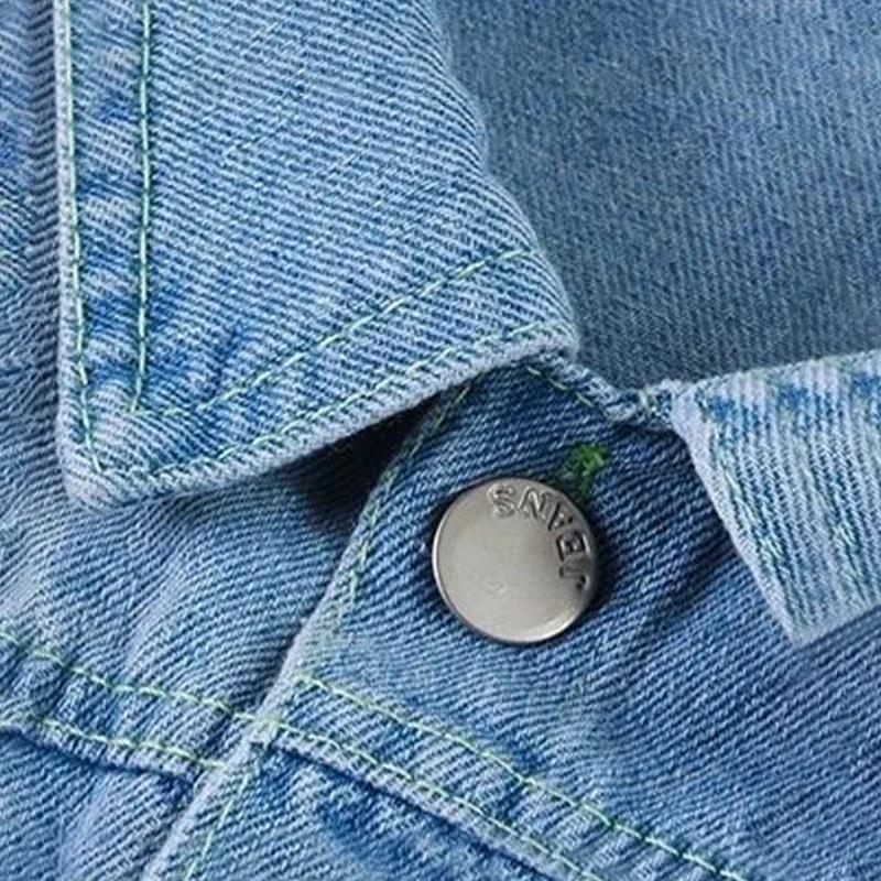 Veste en jean Minnie Mouse pour petites filles, manteau de printemps et d'automne, vêtements d'extér