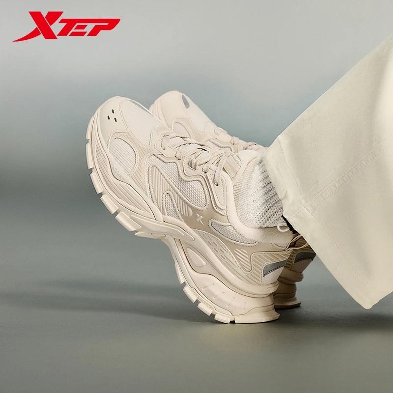 Chaussures décontractées Xtep hommes hiver confort soutien hauteur augmentant rétro sport