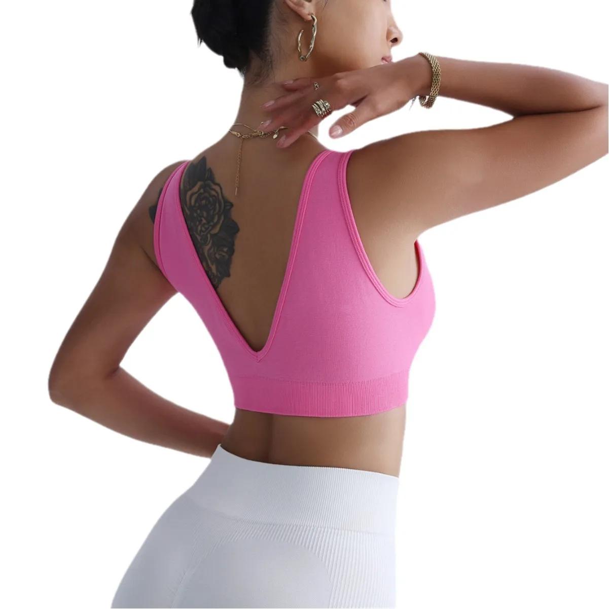 Sous-vêtements de sport d'été à séchage rapide en plein air, vêtements de yoga, soutien-gorge de fit