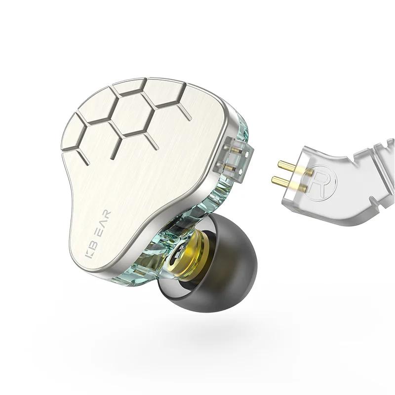KBEAR Lark hybride 1DD + 1BA pilote KS1 casque HiFI écouteur câble casque musique Sport dans l'oreil