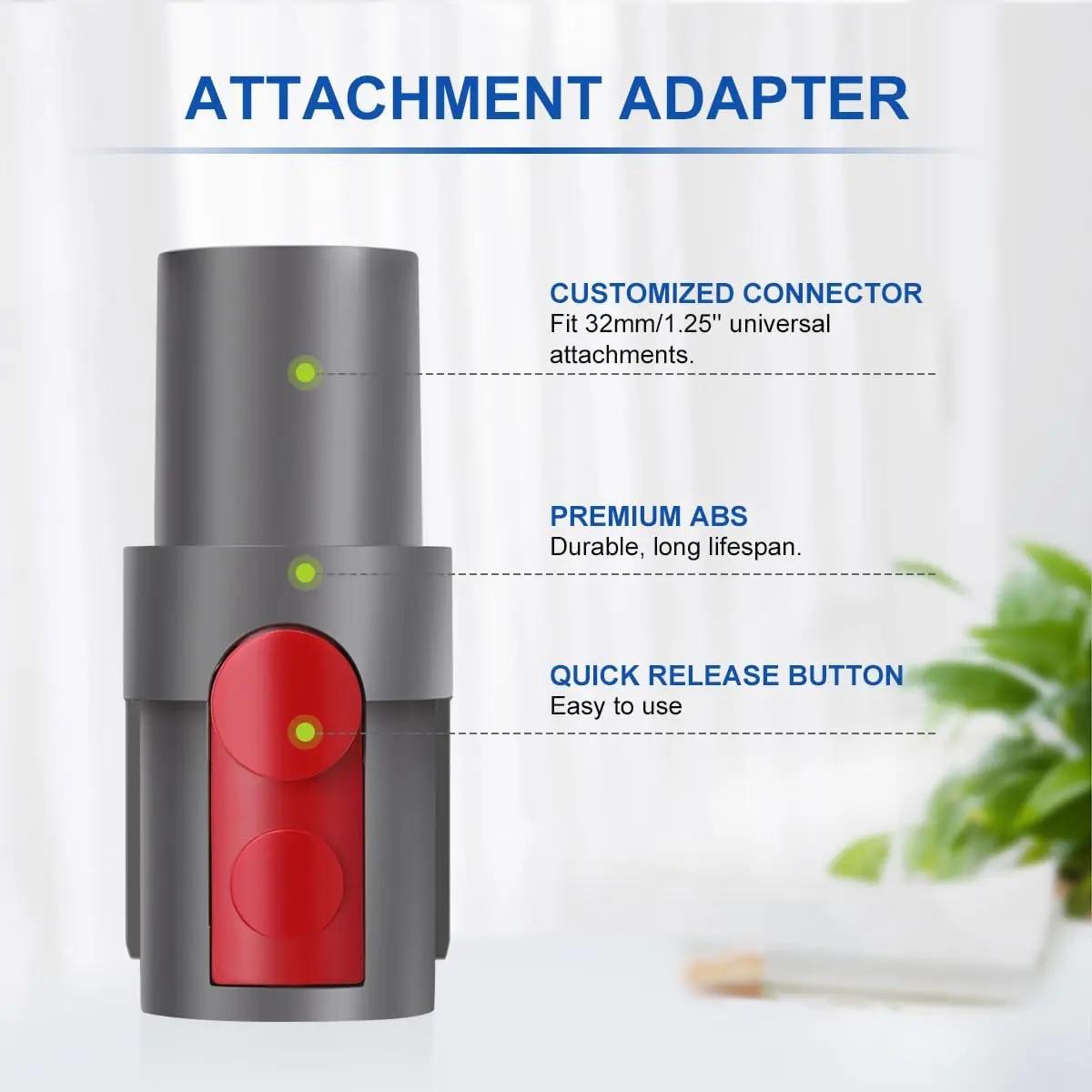 Adaptateur d'outil de nettoyage de balayeuse domestique, pièces de balayage pour aspirateur DYSON V7