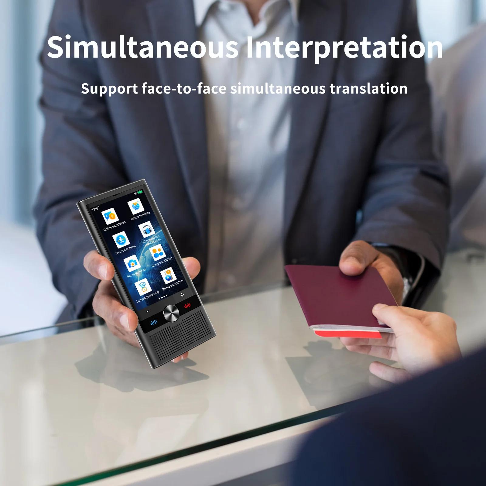 Appareil de traduction de langues, traduction de photos en temps réel, traducteur intelligent Portab
