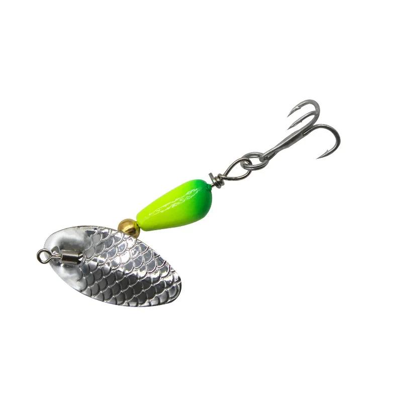 Appât Élen métal avec cuillère spinner, matériel de pêche, 1 pièce, 3/4g