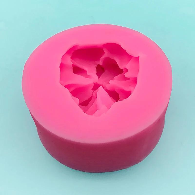 Moule en silicone souple en résine de plâtre bricolage, décoration de gâteau, outil de cuisson, beau