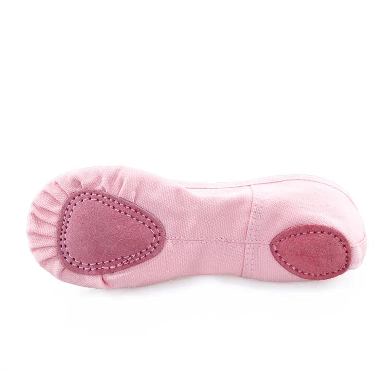 Chaussures de Ballet pour filles, chaussures de danse bon marché, chaussures de gymnastique à semell
