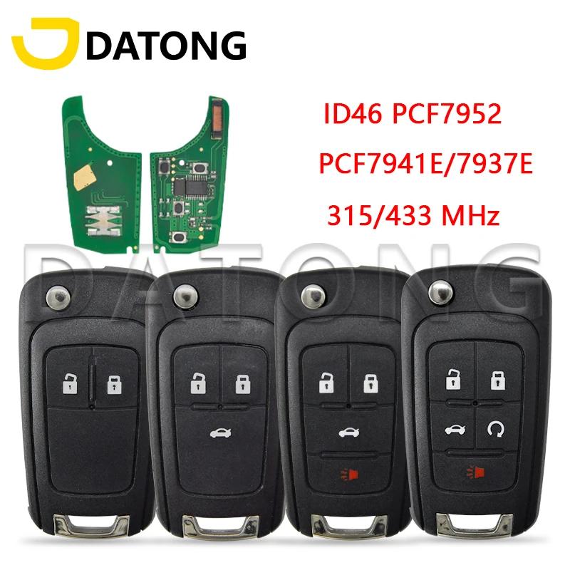 Datong World – clé télécommande de voiture, pour Chevrolet Cruze Sail Orlando Malibu Aveo Spark 315/
