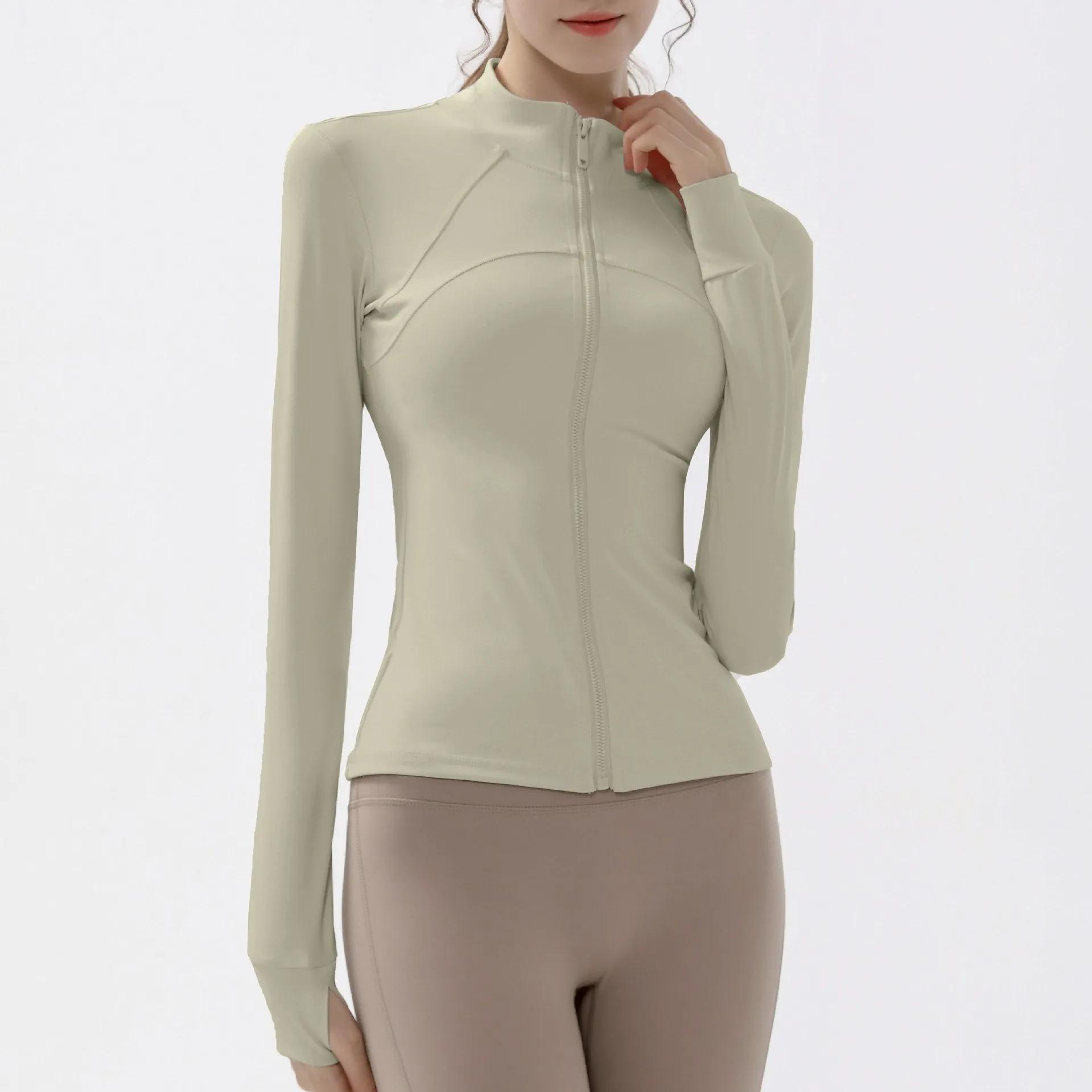 Vestes de sport pour femmes, manteau d'entraînement de course à séchage rapide, haut de Fitness, ves