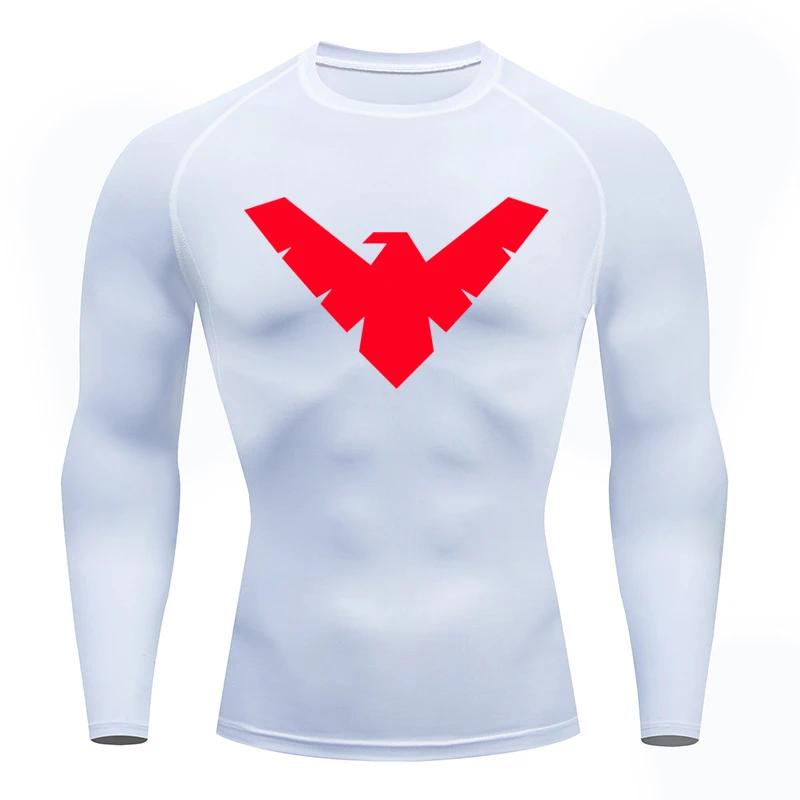 Chemise de compression à manches courtes pour hommes, haut de sport, t-shirt de course, séchage rapi