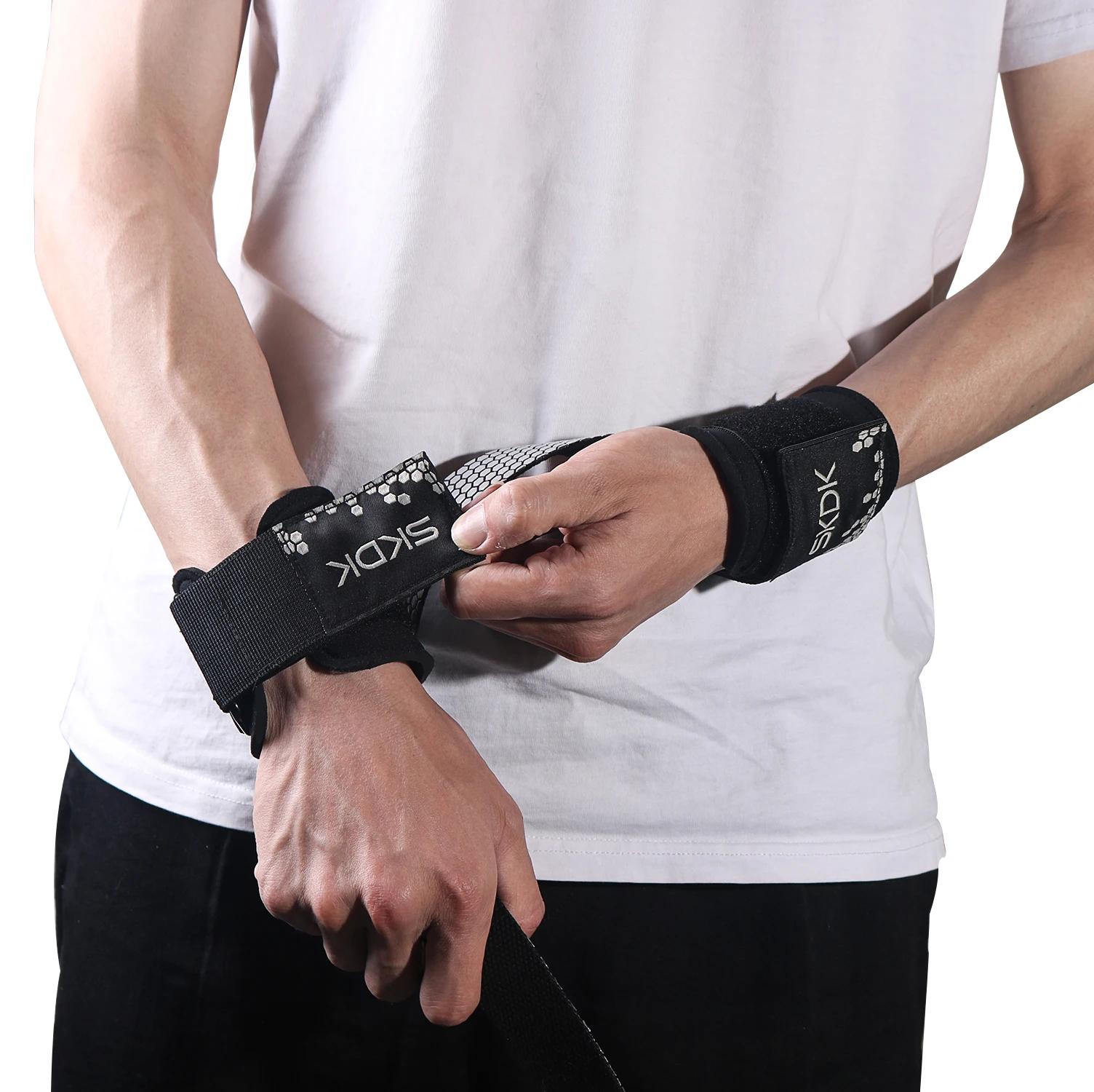 Sangles de poignet de levage, musculation, musculation, musculation, musculation, Fitness, haltères,