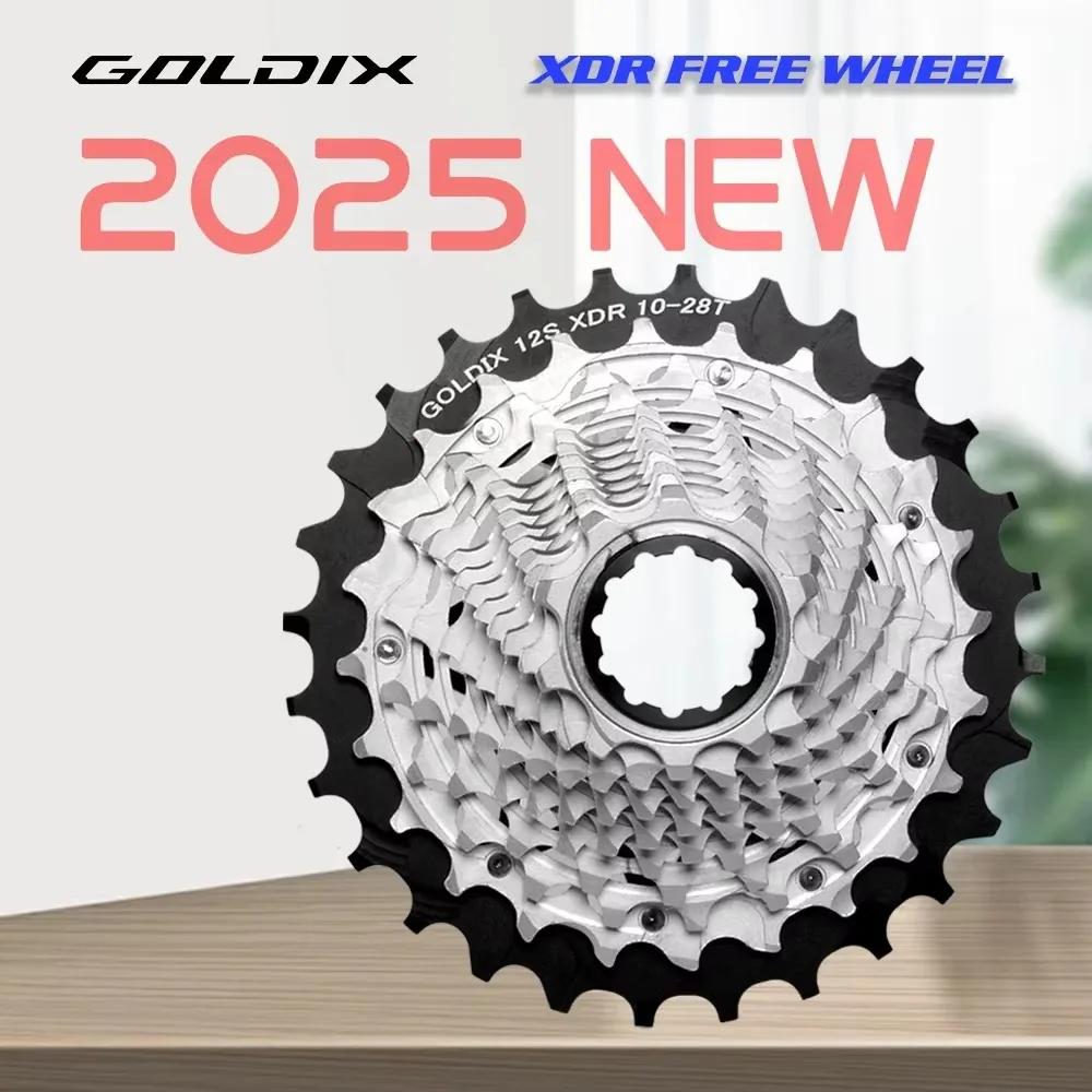 GOLDIX XDR Cassette 12 vitesses 28T 33T 36T Cassette K7 ultralégère 12V pour changement de vitesse é