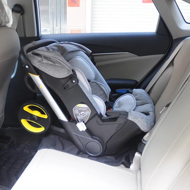 Poussette bébé, siège auto, landau léger pour nouveau-né, bidirectionnel, pliable facilement, 3 en 1