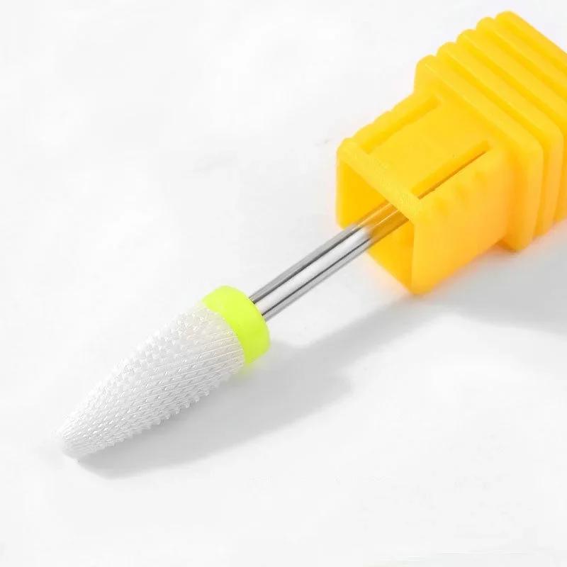 Perceuse à ongles en céramique, dispositif de nettoyage à coupe rotative pour Machine à Nail Art, ac