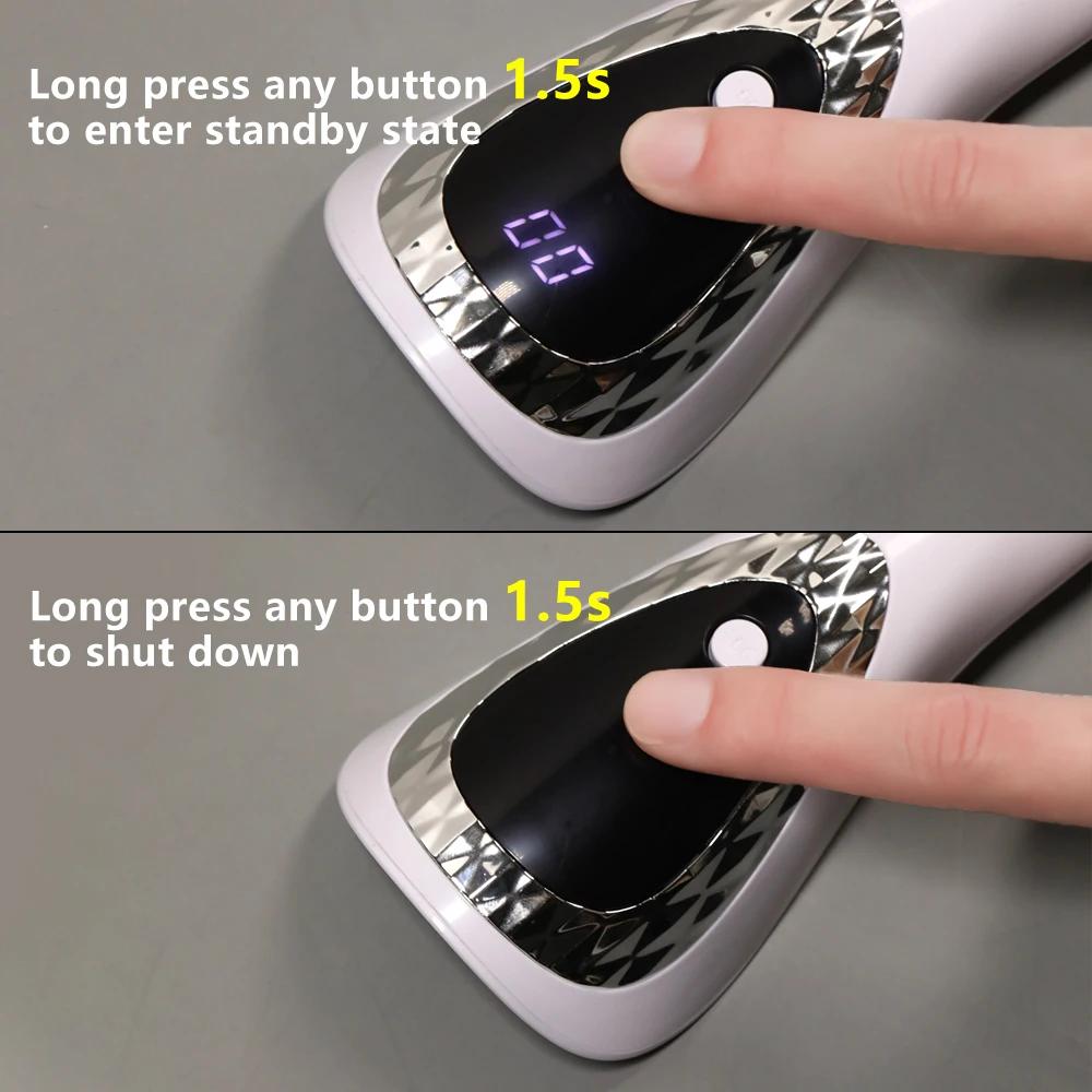 LINMANDA lampe à ongles UV LED portable USB Rechargeable Mini lampe de manucure sèche-ongles avec 5