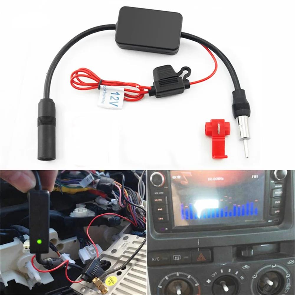 Amplificateur de Signal FM universel, antenne de voiture Anti-interférence, Radio, Booster FM univer