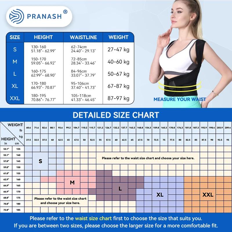 Ceinture de posture dorsale réglable pour hommes et femmes, prévention de l'avachissement de Charler