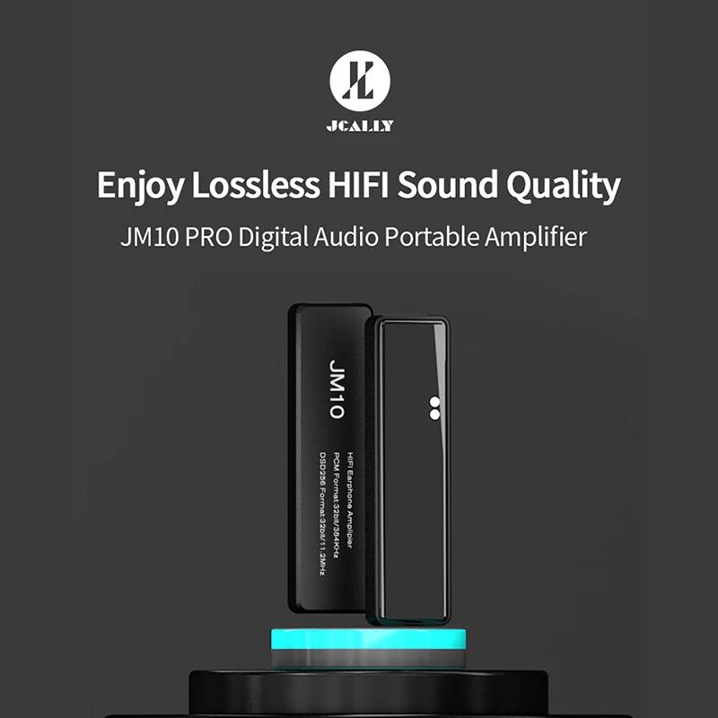 JCALLY JM10 pro DAC amplificateur de casque décodage HiFi CS43131 DSD256 USB Type C foudre à 3.5 peu