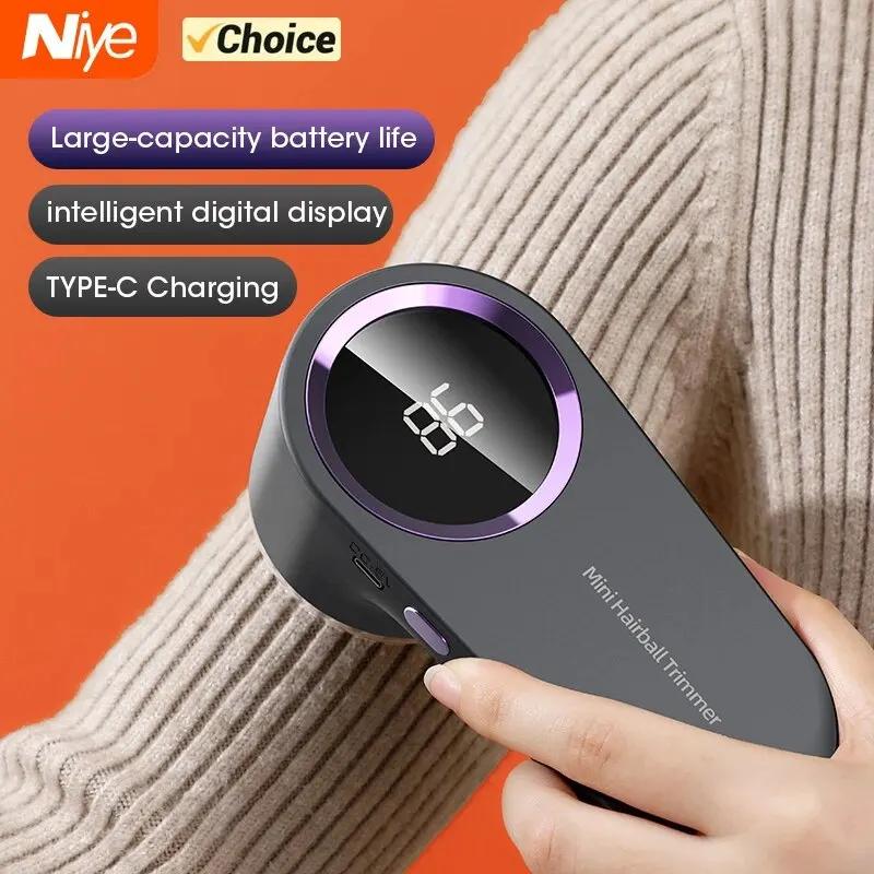 Dissolvant de peluches pour vêtements, dissolvant de peluches électrique numérique LED, Rechargeable