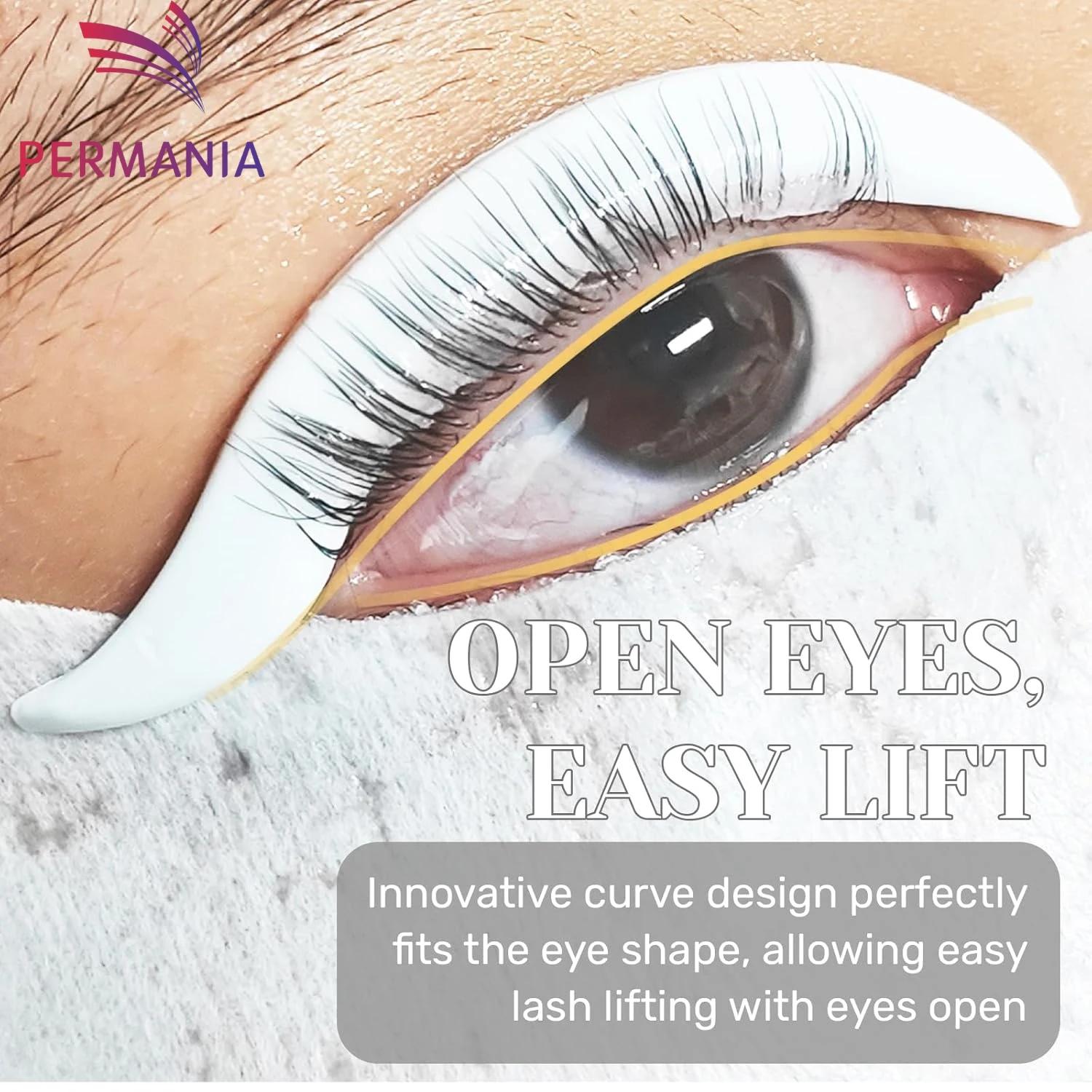 Permaina – tiges de levage de cils coréennes, 5 tailles, bouclier de levage de cils sans colle à for
