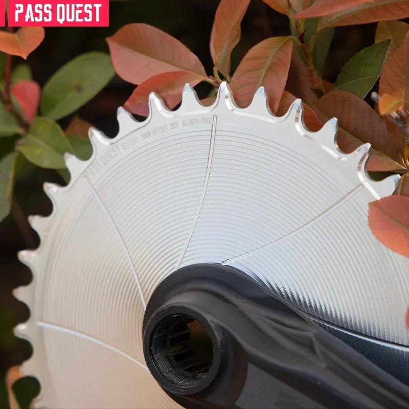 PASS QUEST 3mm décalage vtt plateau monté Direct pour E-STON Raceface roue VTT dents larges étroites