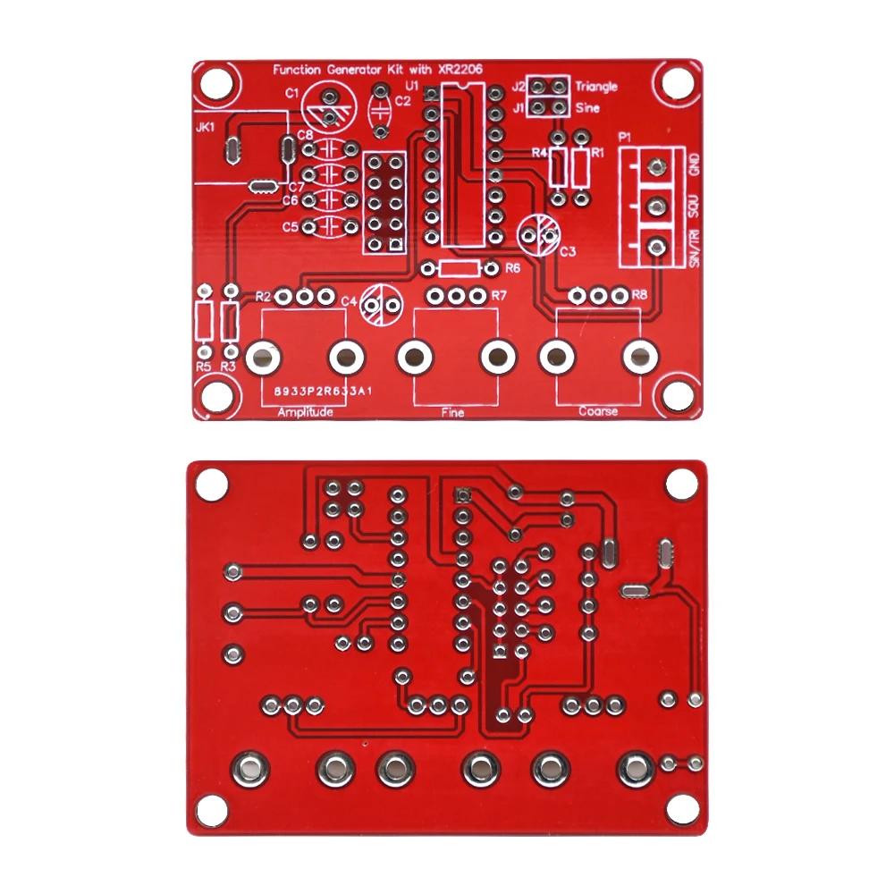 XR2206 générateur de Signal de haute précision Kit de bricolage Triangle sinusoïdal vagues carrées 1
