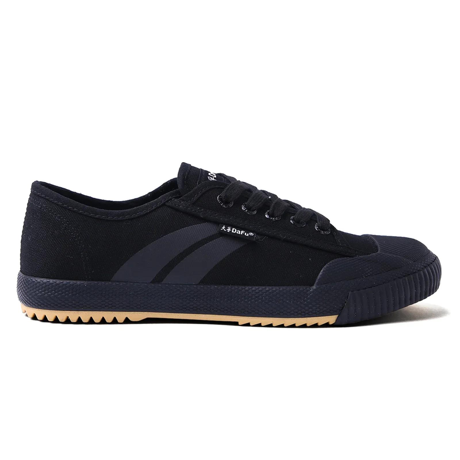 Chaussures Destroy Fu pour arts martiaux, baskets classiques, toutes noires, améliorées
