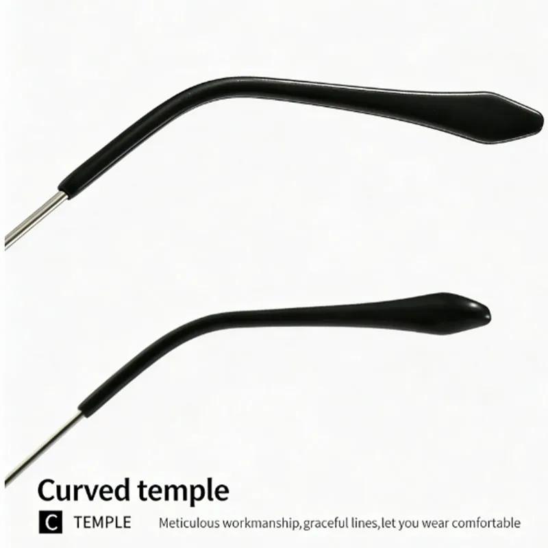 2 paires de lunettes de soleil œil-de-chat petites, rondes et étroites pour femmes et hommes, ensemb