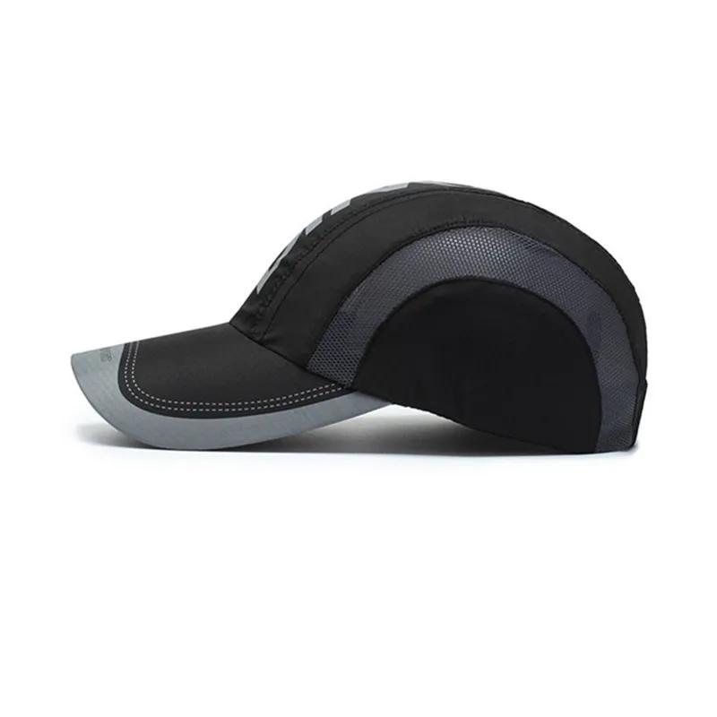 Casquette à visière légère, à séchage rapide et élégante, casquette de baseball unisexe respirante d