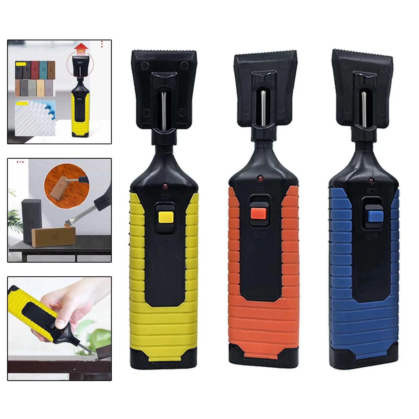 Bâtons de cire portables et outil de fusion pour réparation de sol en vinyle PVC, pour usage domesti