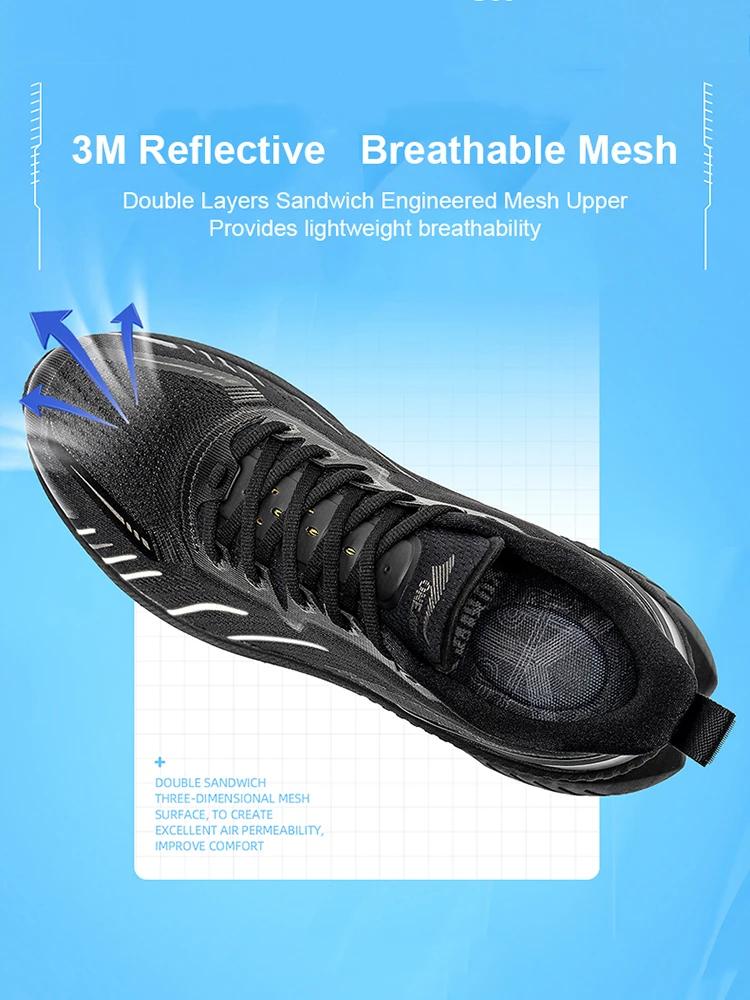 ONEMIX-Chaussures de course en maille respirante pour hommes, baskets de course de base, chaussures