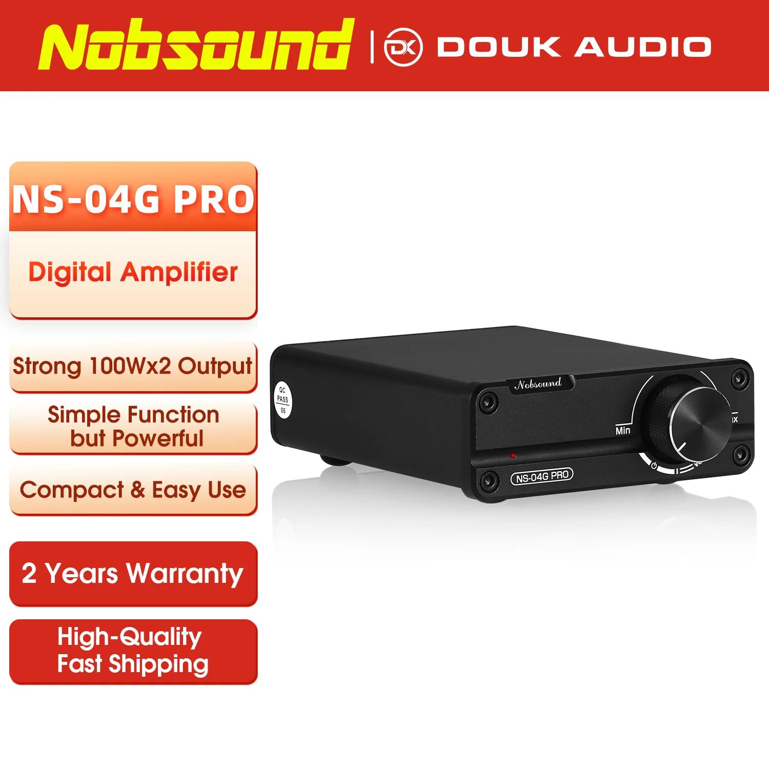 Nobsound NS-04G PRO Mini amplificateur de puissance numérique HiFi stéréo 2.0 canaux classe D Home D