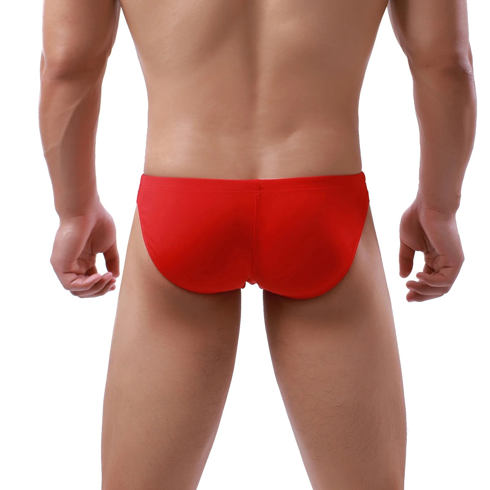 Maillot de bain bikini hommes sexy - Slip bain plage surf sport aquatique pochette