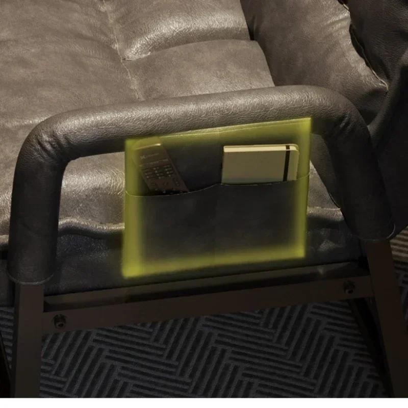 Chaise d'étude en métal anti-chute, sièges de bureau, dossier réglable à 5 positions, siège avec sac