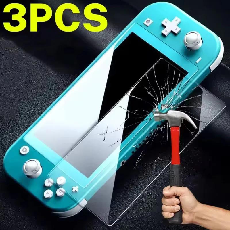 3 pièces verre de protection pour nintendo Switch protecteur d'écran en verre trempé pour Nintendos