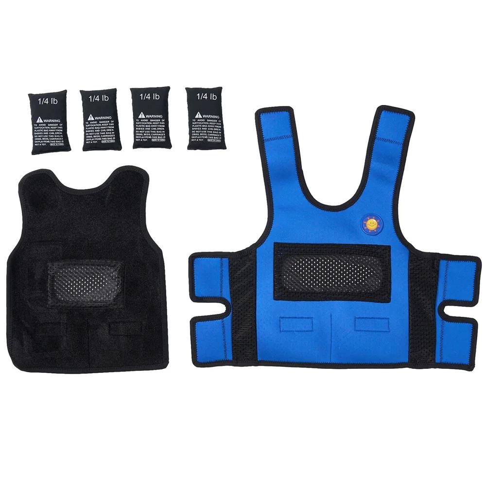 Gilet lesté sensoriel pour enfants et adultes - Compression thérapeutique pour troubles de l'humeur
