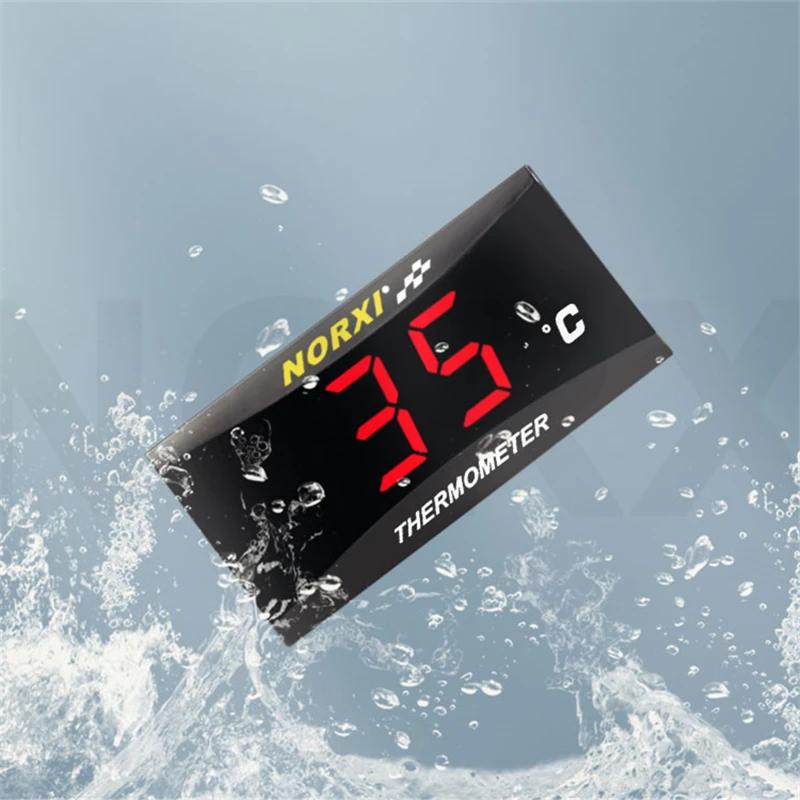 Thermomètre de moto, température de l'eau, mini-mètre pour XPrévention 250 300 NMAX CB 400 CB500X, c