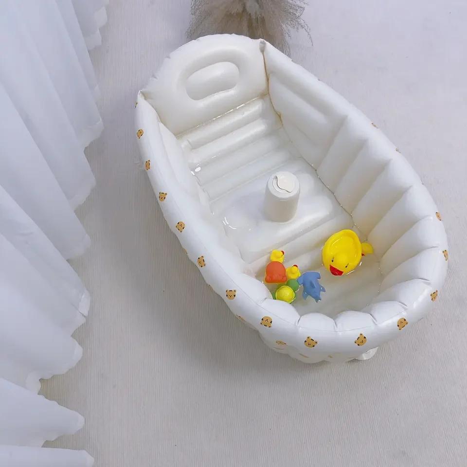 Baignoire gonflable extérieure portable pour enfants, baignoire pour bébé animal, piscine pour nouve