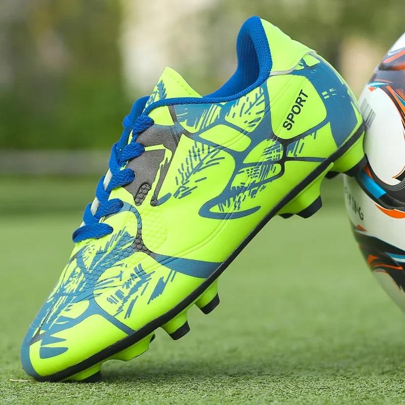 Chaussures de football ultralégères homme et enfant - Bottes professionnelles pour entraînement et compétition