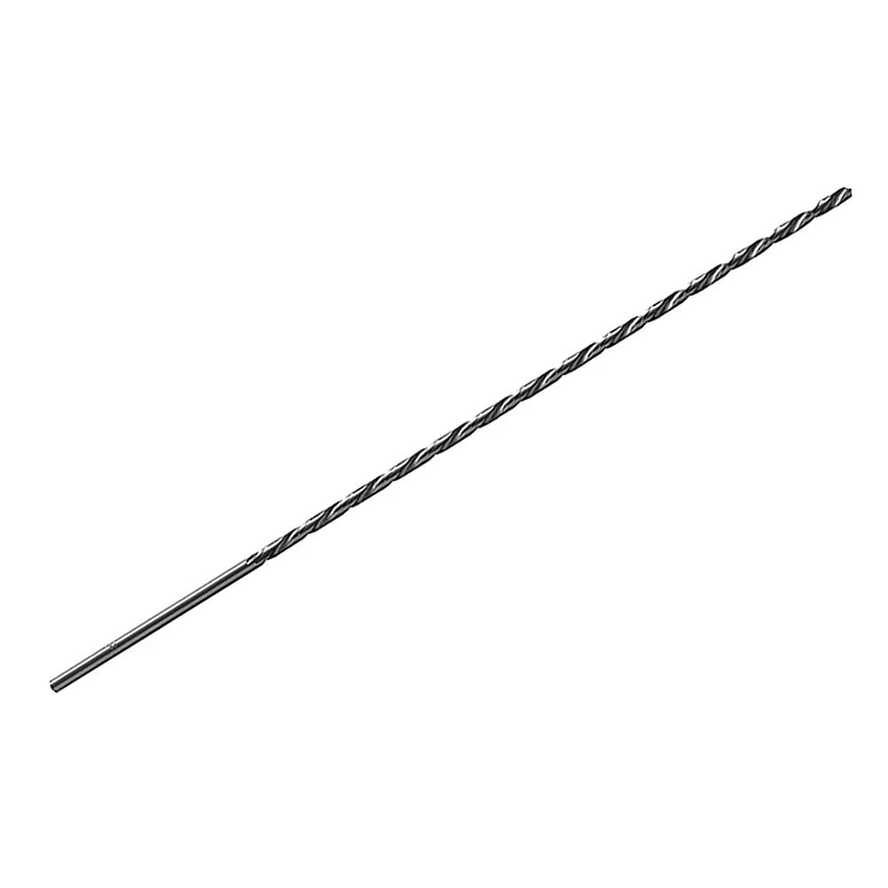 Jeu de forets hélicoïdaux HSS à queue droite extra longs de 2mm/3mm/4mm/5mm/6mm de diamètre, outil é