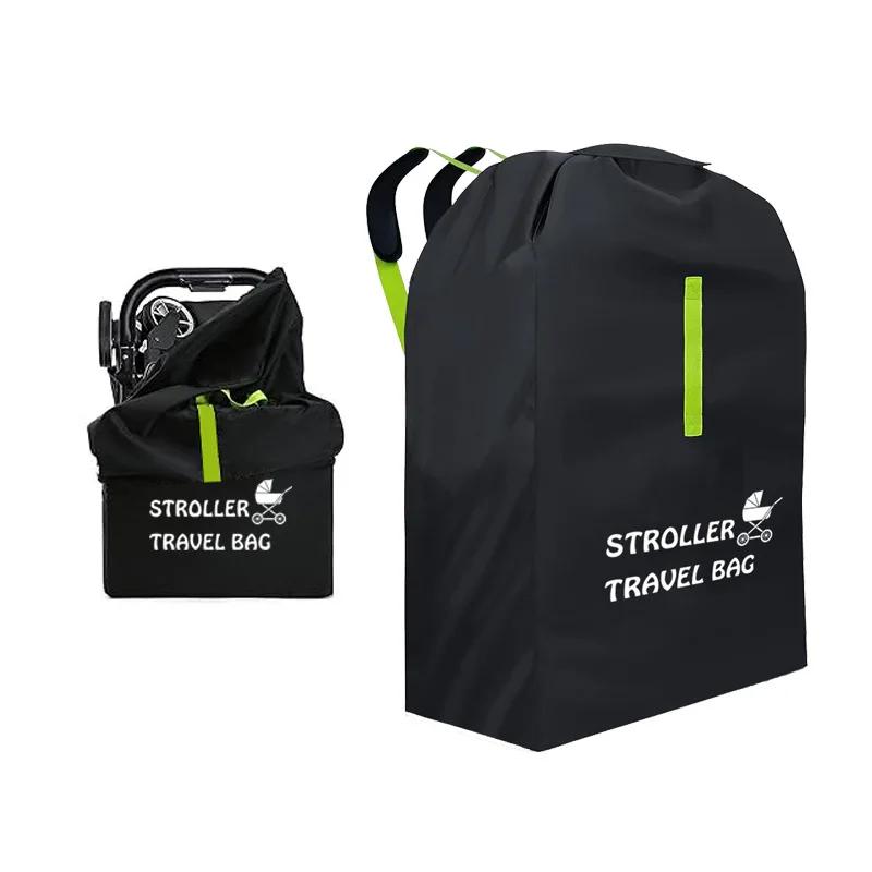 Sac de voyage pour poussette de bébé, avec ceinture d'épaule, sac à poussière universel, organisateu