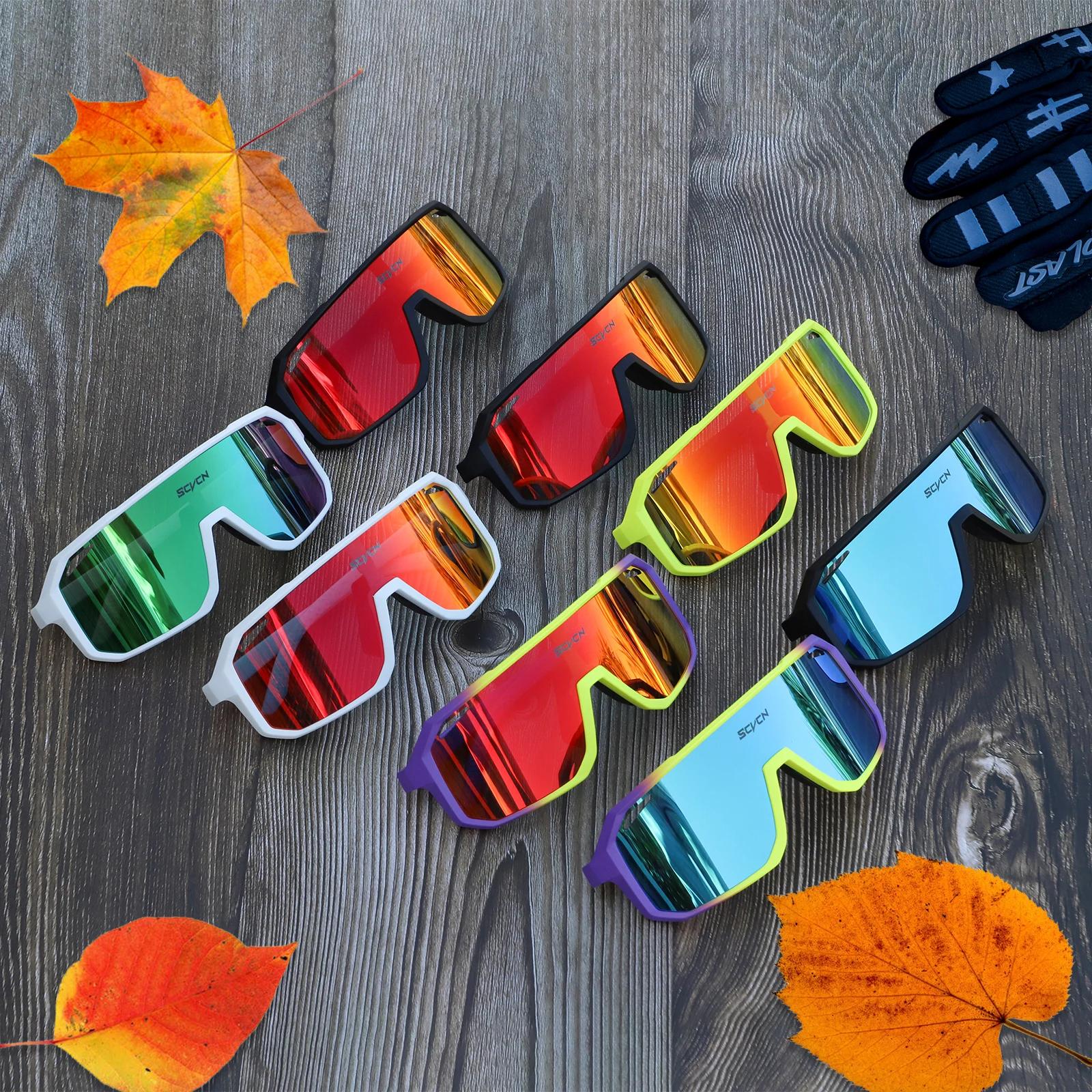 SCVCN hommes vélo cyclisme lunettes de soleil femme vtt vélo de route lunettes de conduite Sports de